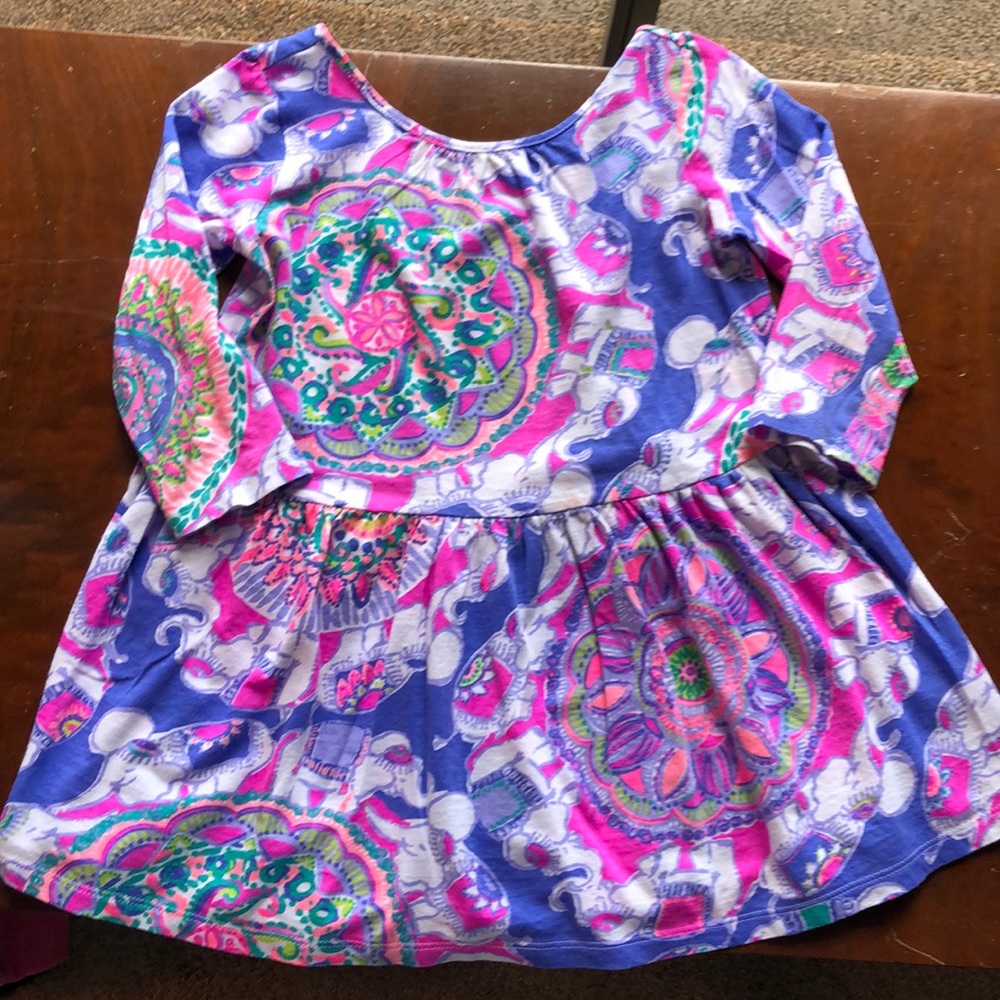 Lilly pulitzer girls cotton dress